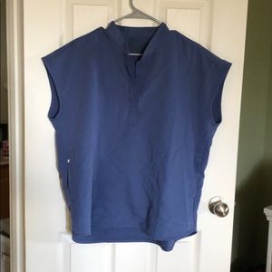 Figs Scrubs Rafaela top: Big Sky